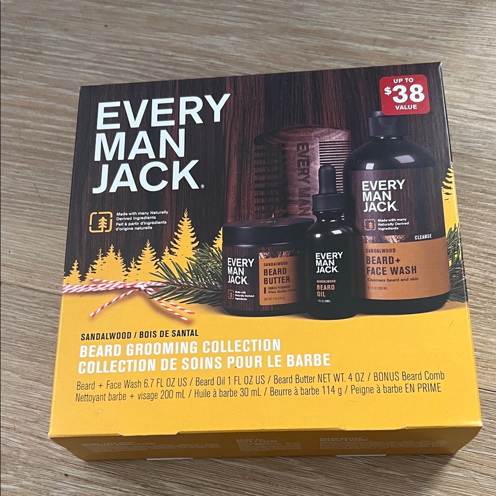 Sandalwood Beard Grooming Collection